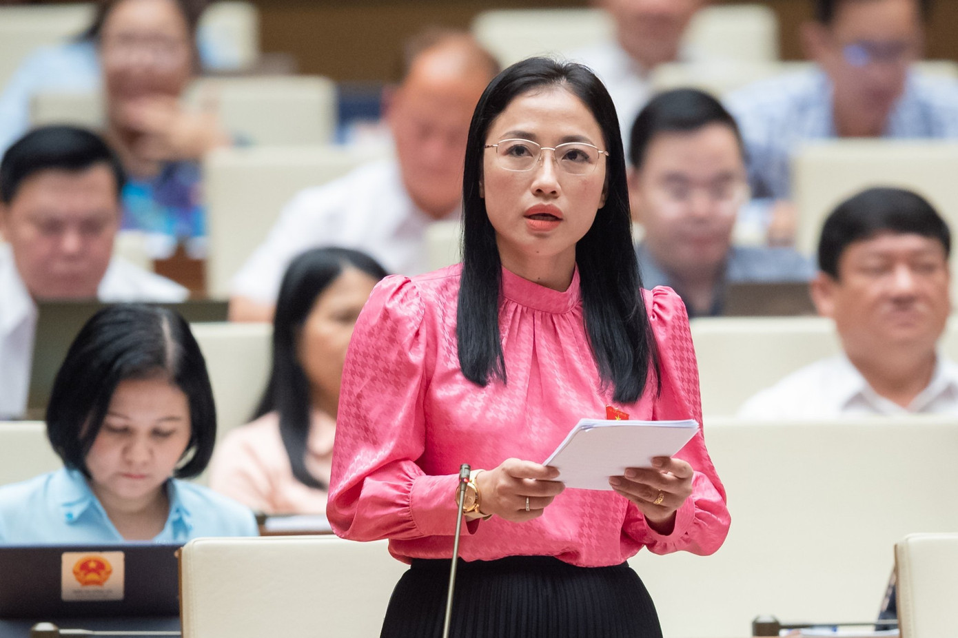 Đại biểu Trần Khánh Thu (Đoàn Thái Bình)