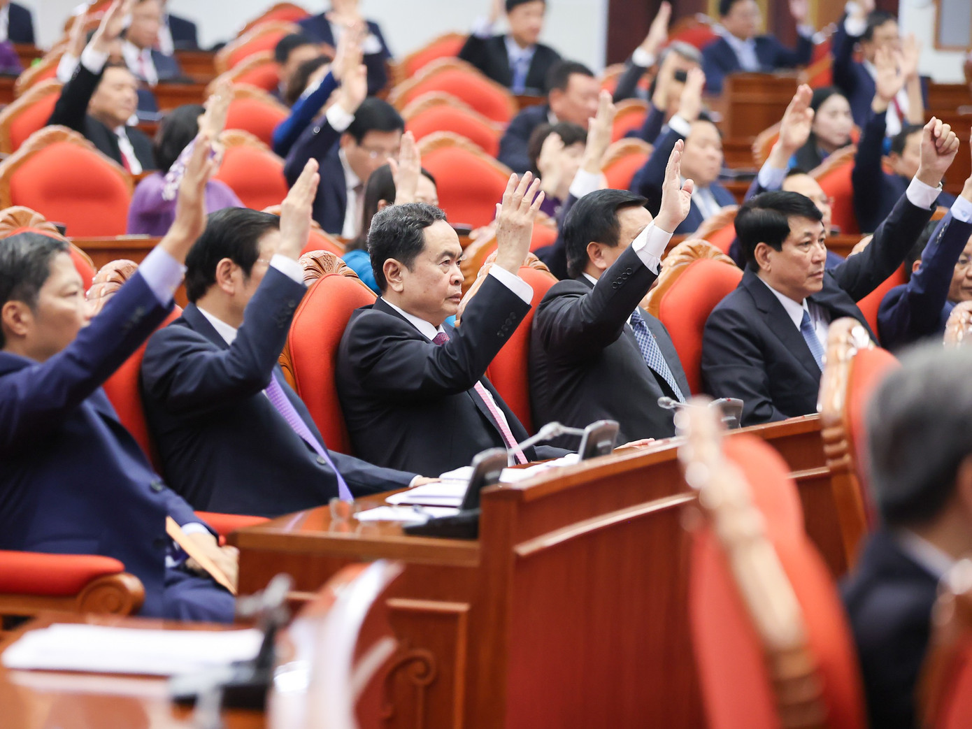 Các đại biểu tham dự hội nghị. Ảnh Nhật Minh Các đại biểu tham dự hội nghị. Ảnh Nhật Minh