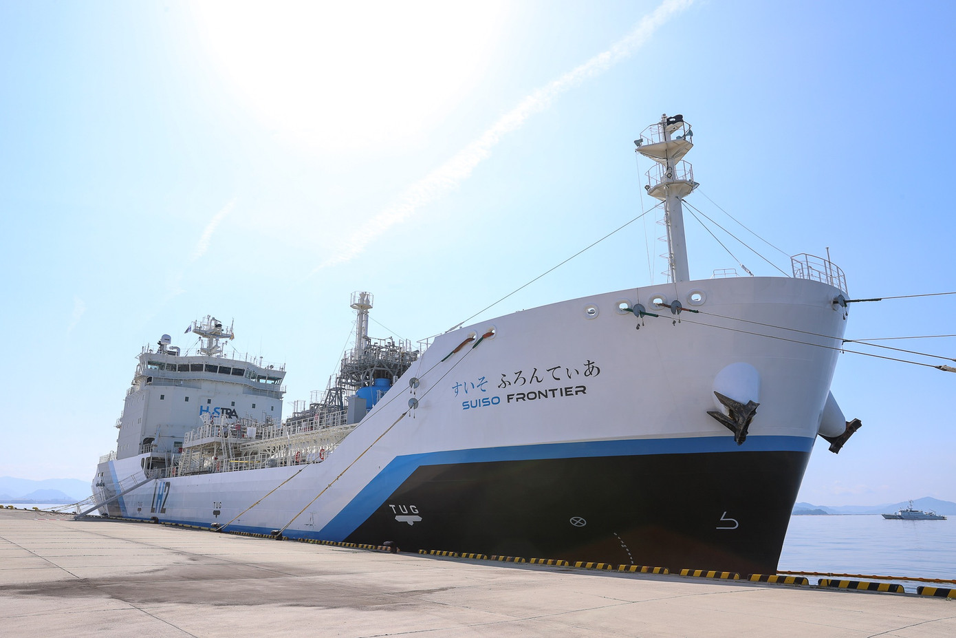 &quot;Tàu Suiso Frontier&quot; là con tàu vận chuyển hydro hóa lỏng duy nhất trên thế giới