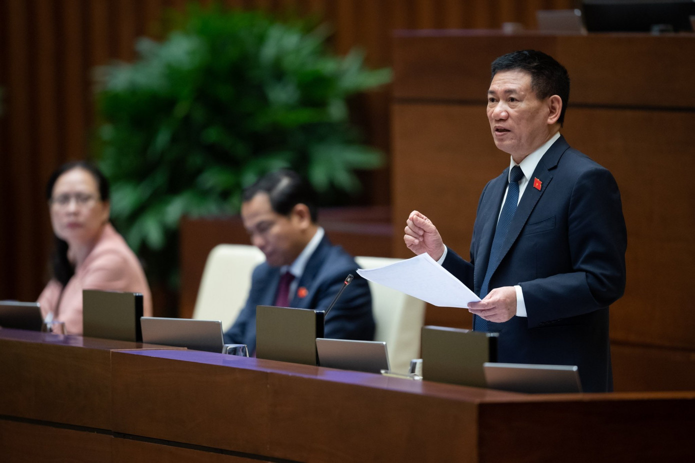 Bộ trưởng Tài chính Hồ Đức Phớc Bộ trưởng Tài chính Hồ Đức Phớc