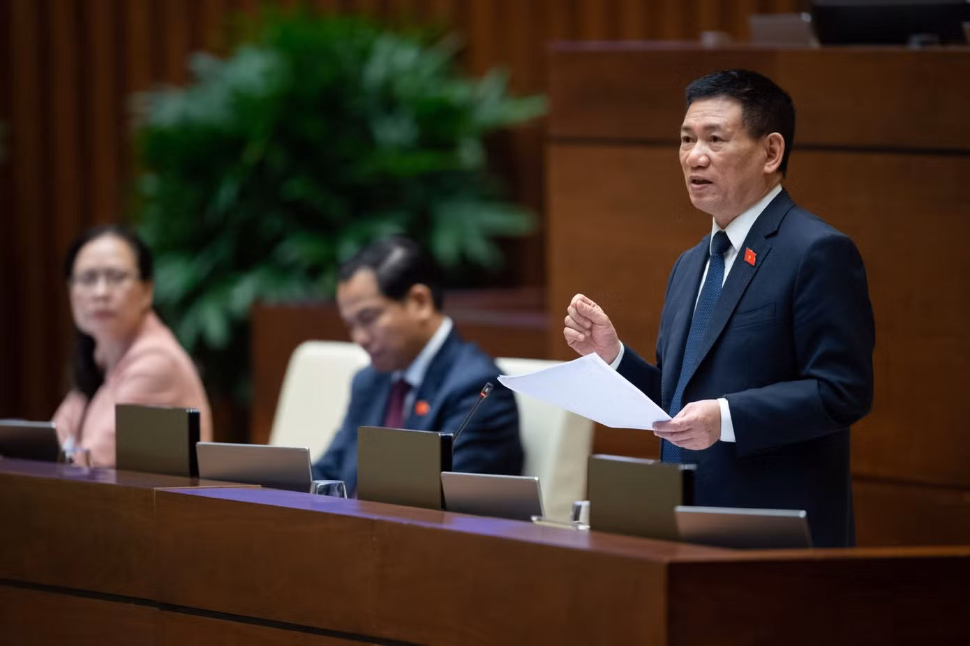 Bộ trưởng Tài chính Hồ Đức Phớc