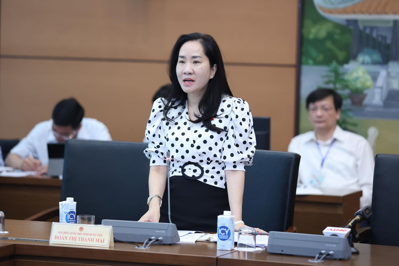 Đại biểu Đoàn Thị Thanh Mai, Phó Chủ nhiệm Uỷ ban Kinh tế