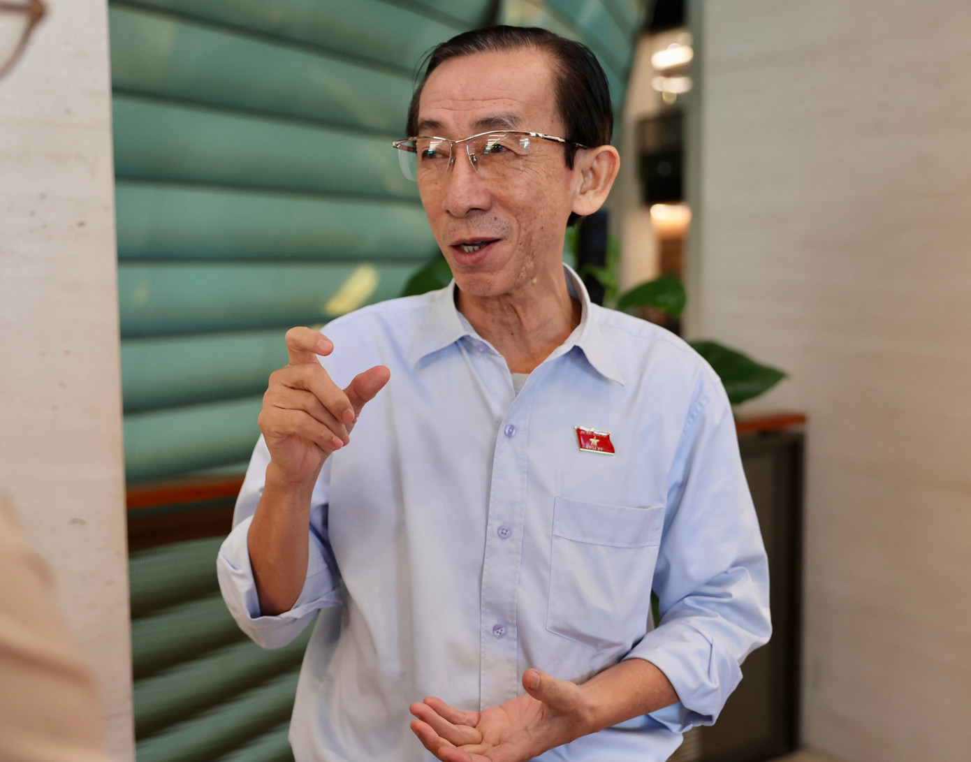 Đại biểu Quốc hội Trần Hoàng Ngân (Đoàn TP HCM). Ảnh: Như Ý