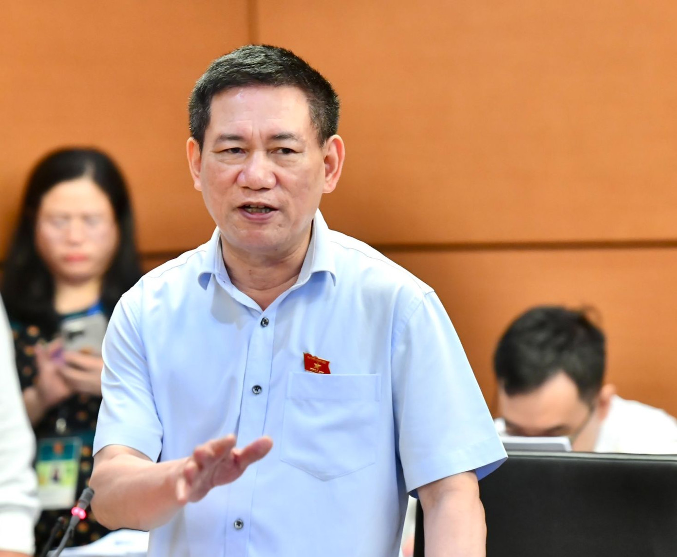 Bộ trưởng Bộ Tài chính Hồ Đức Phớc. Ảnh: Như Ý Bộ trưởng Bộ Tài chính Hồ Đức Phớc. Ảnh: Như Ý