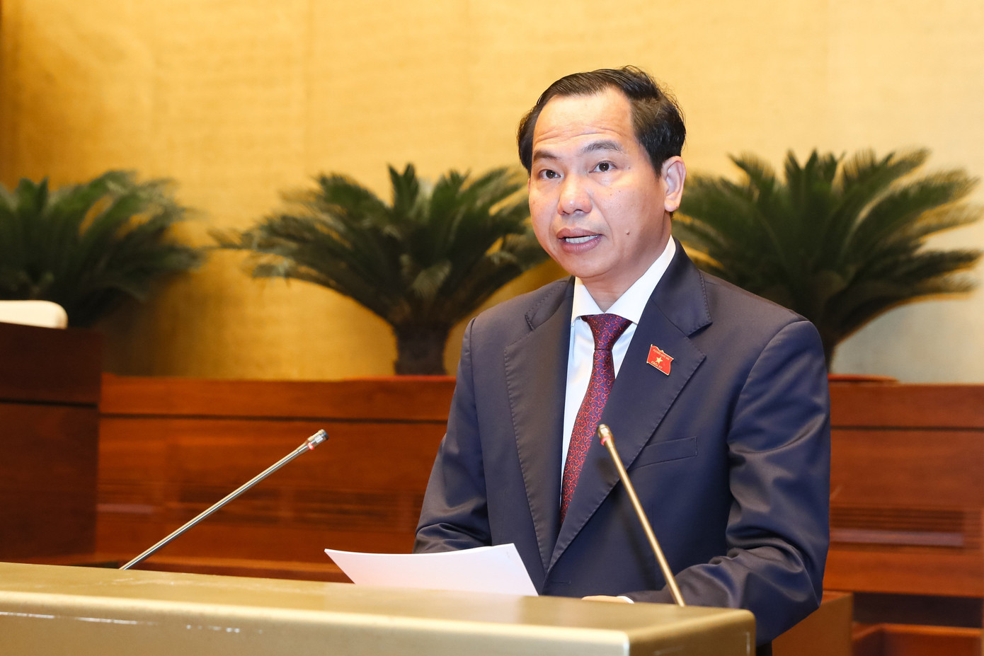 Ông Lê Quang Mạnh, Chủ nhiệm Uỷ ban Tài chính - Ngân sách. Ảnh: Như Ý