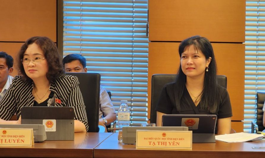 Đại biểu Quốc hội Tạ Thị Yên (Đoàn Điện Biên). Ảnh PV Đại biểu Quốc hội Tạ Thị Yên (Đoàn Điện Biên). Ảnh PV