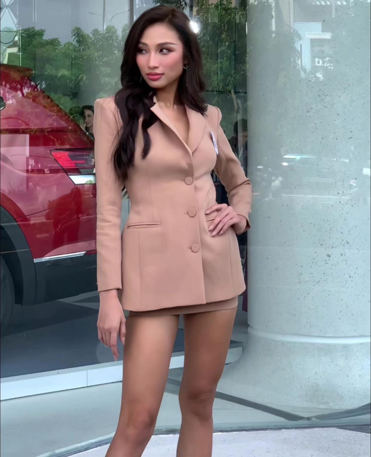 Người đẹp Ngô Bảo Ngọc - Người đẹp biển, Top 10 Hoa hậu Hoàn vũ Việt Nam 2022 tiếp tục dự thi năm nay. Cô được đánh giá là ứng viên nổi bật.