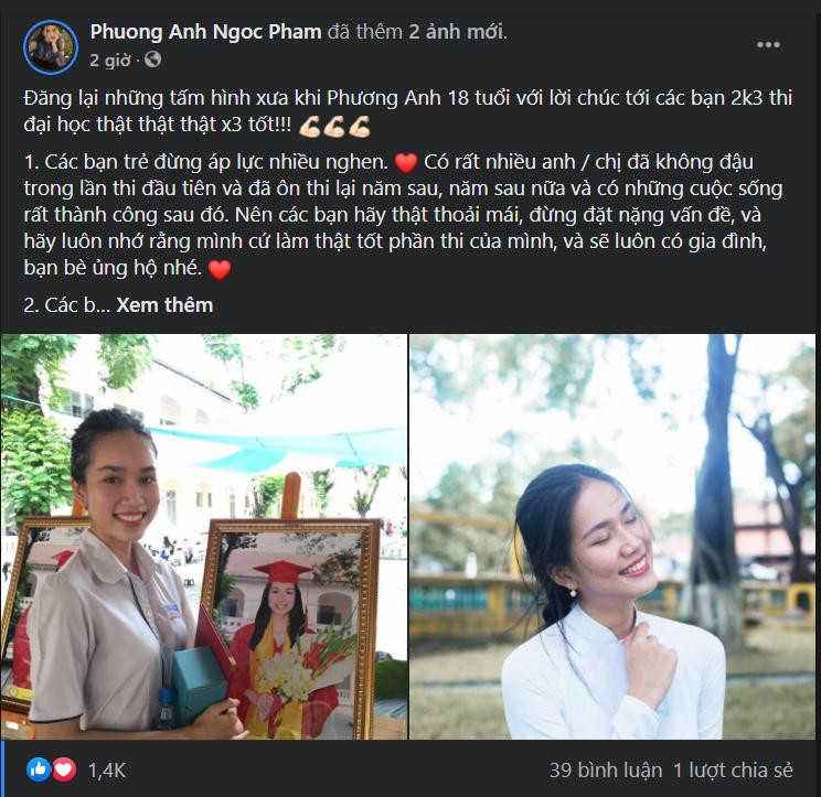 Á hậu Phương Anh chia sẻ 7 lời khuyên cho các sĩ tử trước khi bước vào buổi thi quan trọng. Á hậu Phương Anh chia sẻ 7 lời khuyên cho các sĩ tử trước khi bước vào buổi thi quan trọng.