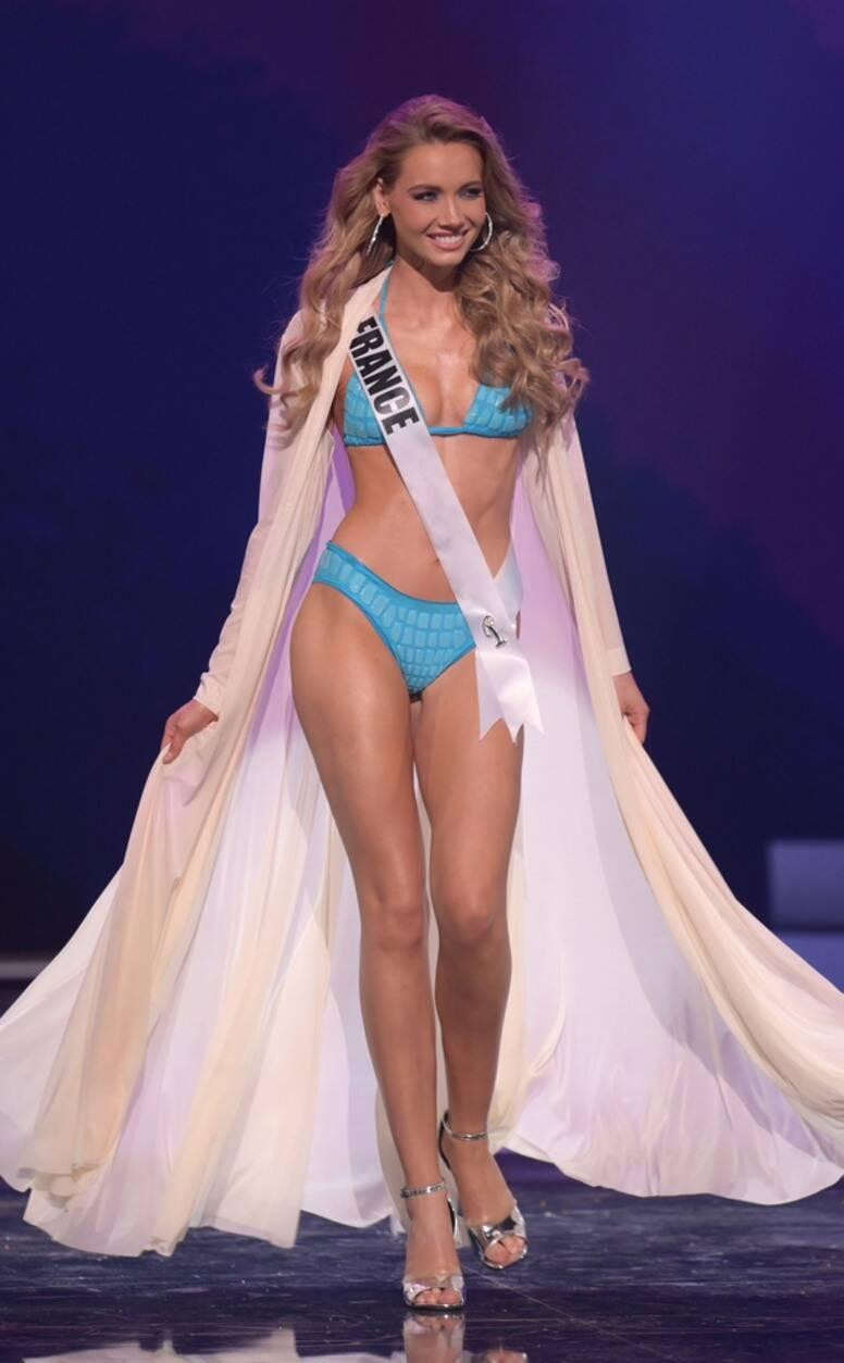 Người đẹp sinh năm 1997 từng đăng quang Hoa hậu Normandy. Cô hoạt động với tư cách người mẫu tại Pháp. Amandie Petit được nhận xét có vẻ ngoài hài hòa, thân hình gợi cảm và khuôn mặt đẹp.