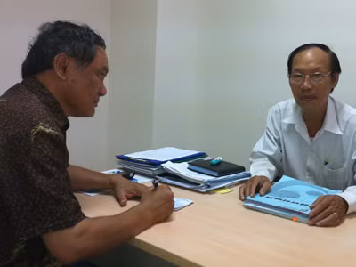 Ông Trần Viết Hào. ẢNH: NGỌC HUYỀN