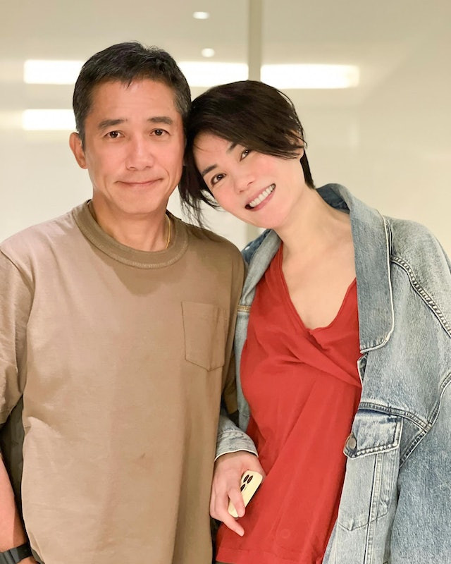 Vương Phi và Lương Triều Vỹ tái ngộ sau nhiều năm. Ảnh: IG. Vương Phi và Lương Triều Vỹ tái ngộ sau nhiều năm. Ảnh: IG.