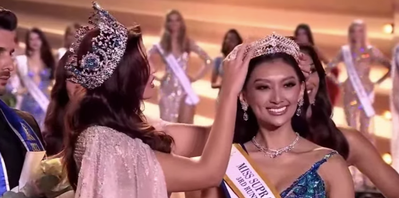 Á hậu 3 thuộc về người đẹp Indonesia.