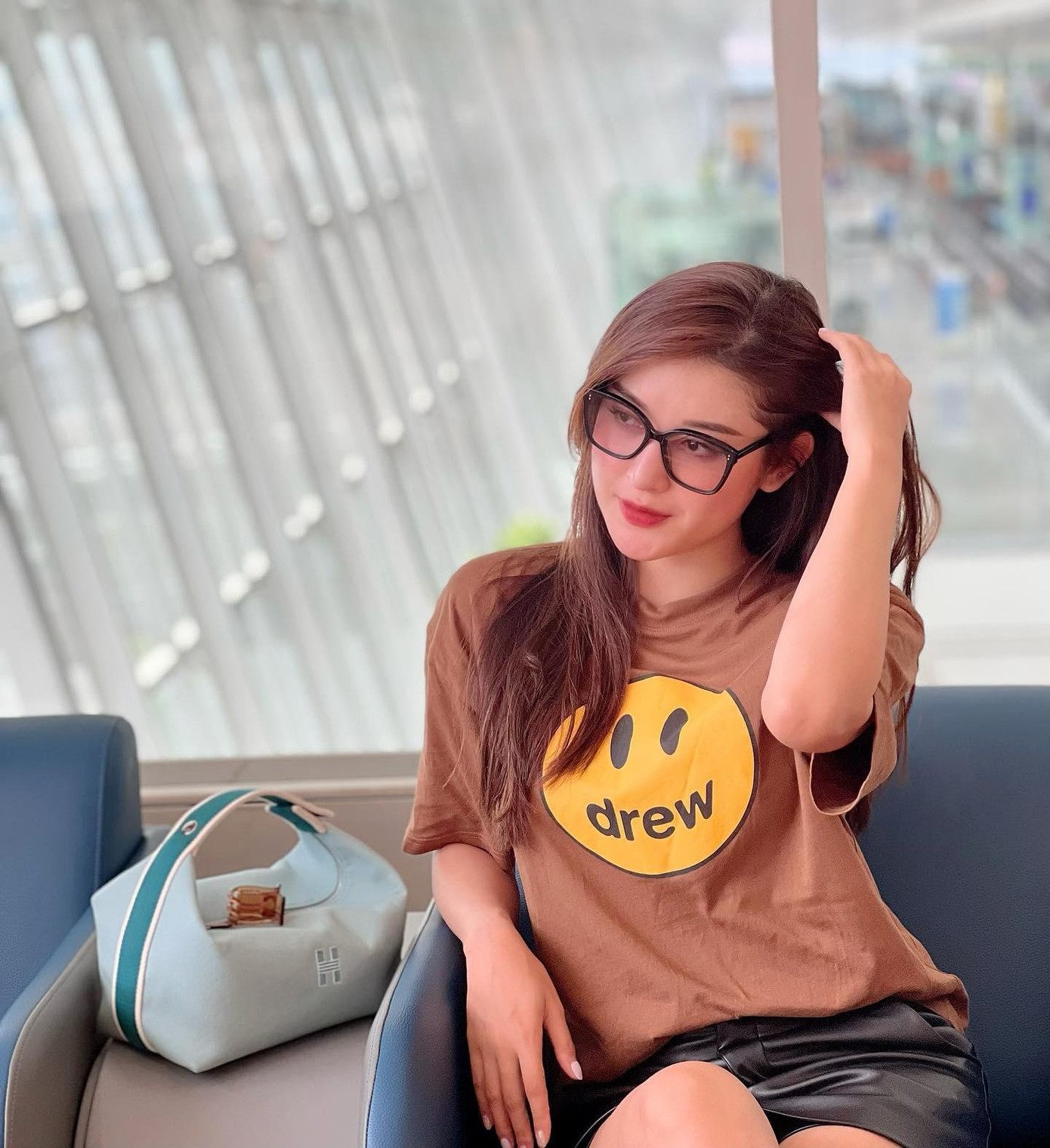 Á hậu Huyền My năng động, trẻ trung khi đi Thái Lan du lịch.