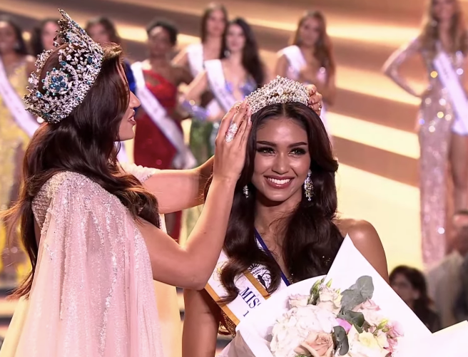 Á hậu 1 thuộc về người đẹp Praewwanich Ruangthong đến từ Thái Lan.