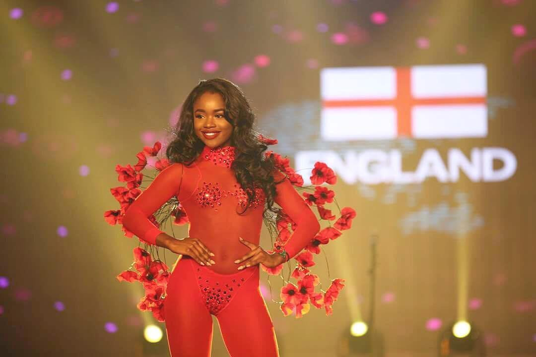 Noky Simbani không phải là gương mặt xa lạ với các cuộc thi sắc đẹp. Cô từng đại diện cho Great Britain và trở thành đối thủ của Á hậu Huyền My tại cuộc thi Miss Grand 2017 tổ chức ở Việt Nam. Noky Simbani không phải là gương mặt xa lạ với các cuộc thi sắc đẹp. Cô từng đại diện cho Great Britain và trở thành đối thủ của Á hậu Huyền My tại cuộc thi Miss Grand 2017 tổ chức ở Việt Nam.