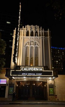 Nhà hát California rực rỡ chuẩn bị chương trình ra mắt iPad 4 và iPad mini