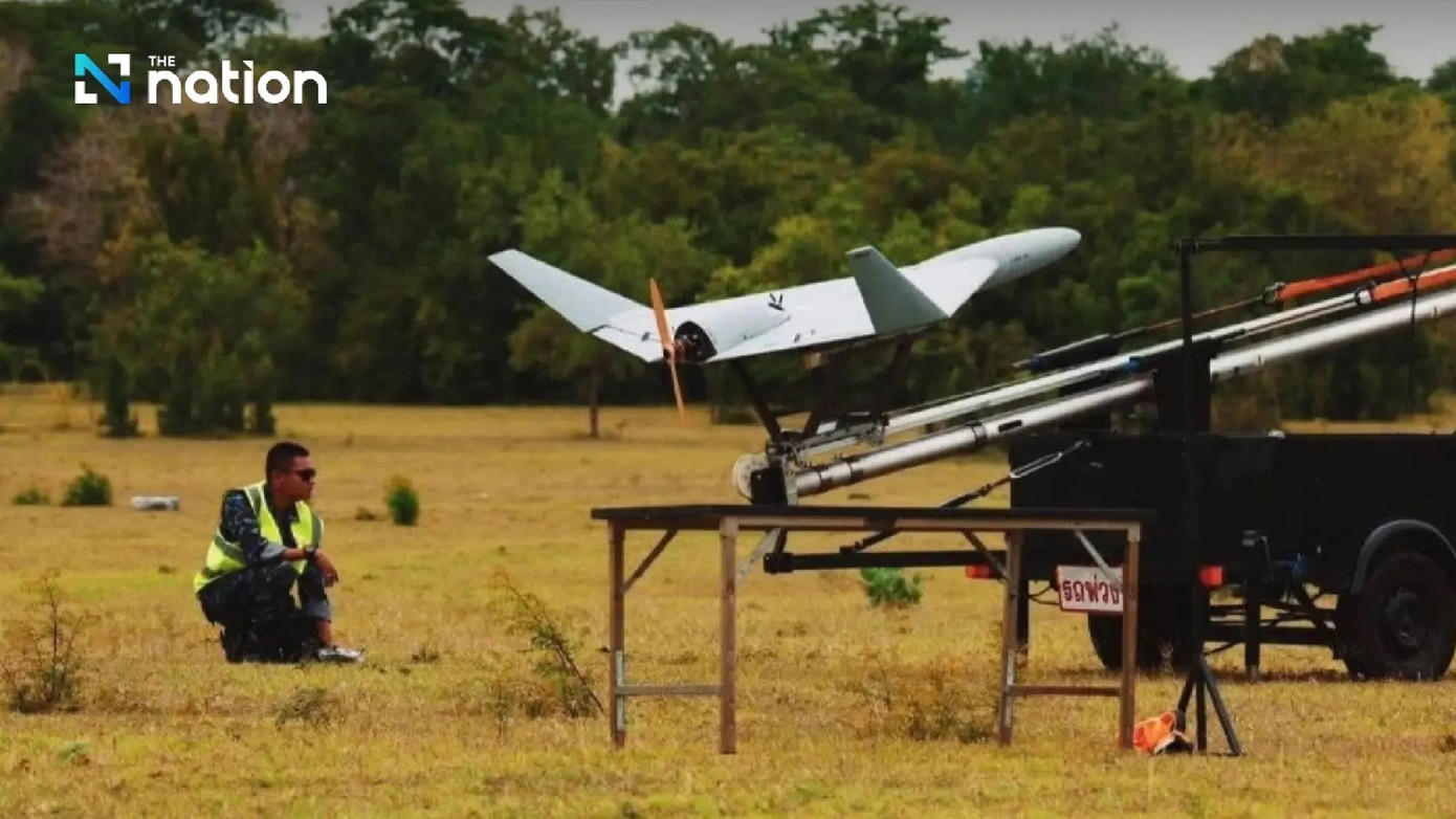 UAV cảm tử mới của Thái Lan. (Ảnh: The Nation) UAV cảm tử mới của Thái Lan. (Ảnh: The Nation)