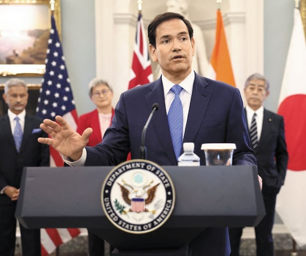 Ngoại trưởng Mỹ Marco Rubio. (Ảnh: Reuters)