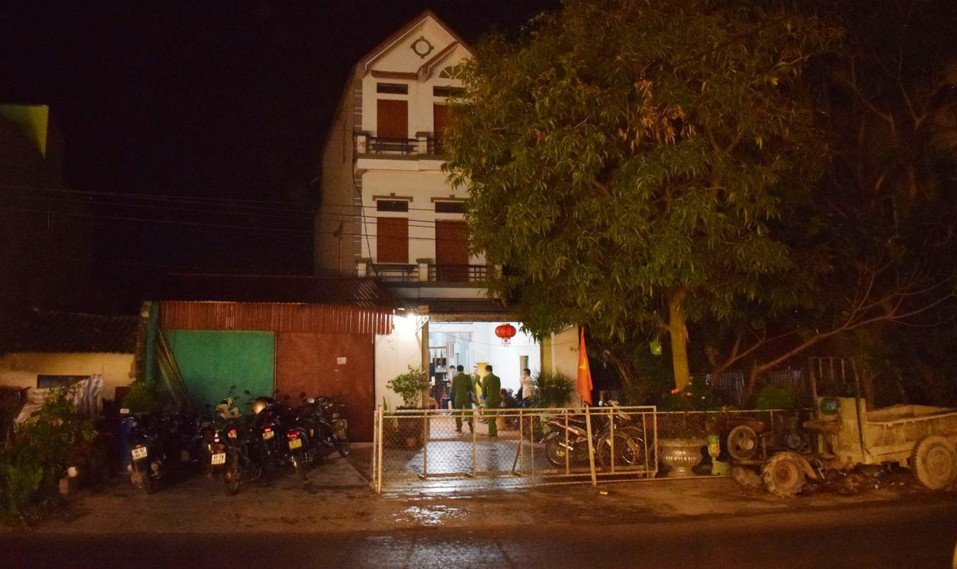 Địa điểm xảy ra vụ án.