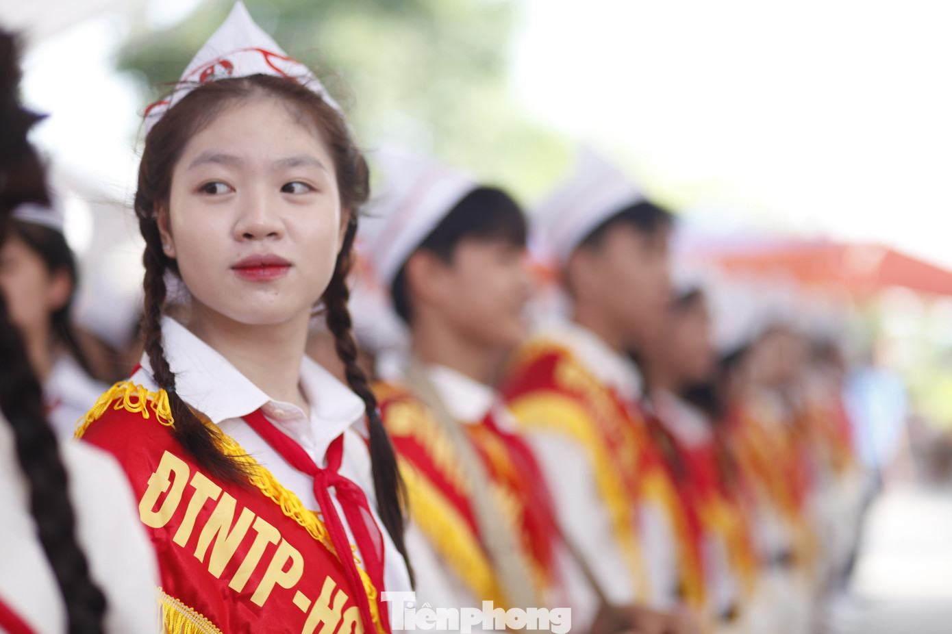 Đoàn viên tham gia hội trại. Đoàn viên tham gia hội trại.