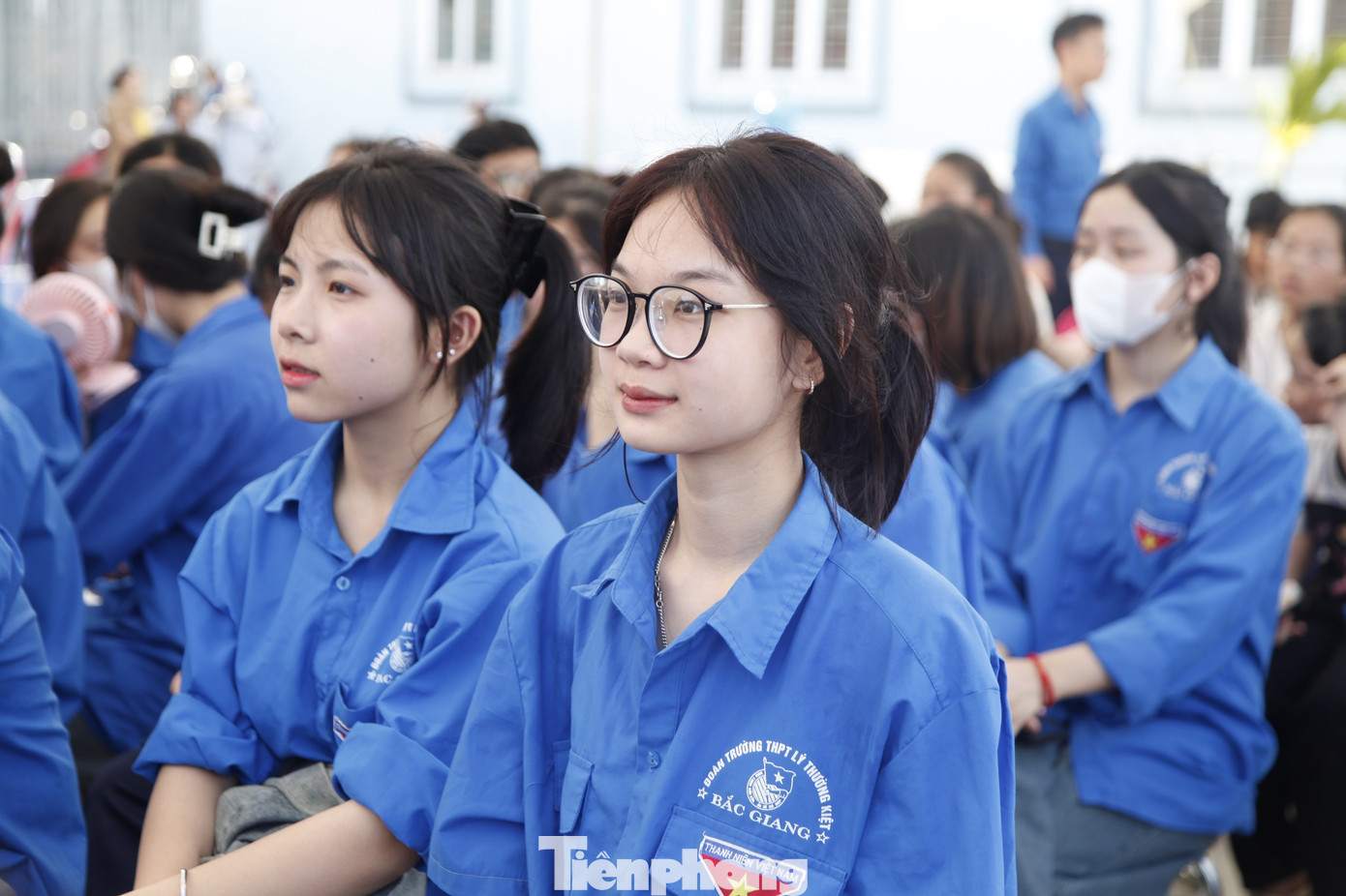 Đoàn viên, thanh niên tham gia ngày hội. Ảnh: Nguyễn Thắng