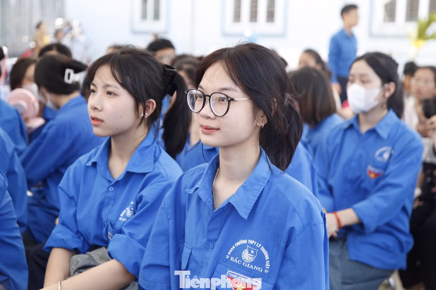 Đoàn viên, thanh niên tham gia ngày hội. Ảnh: Nguyễn Thắng