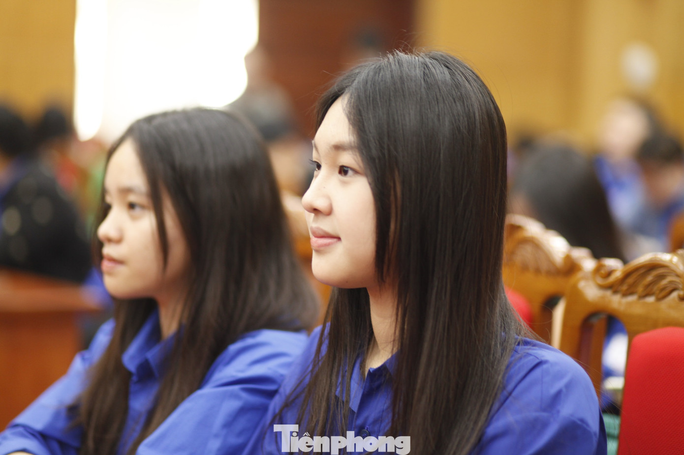 Đoàn viên tham gia diễn đàn. Ảnh: Nguyễn Thắng