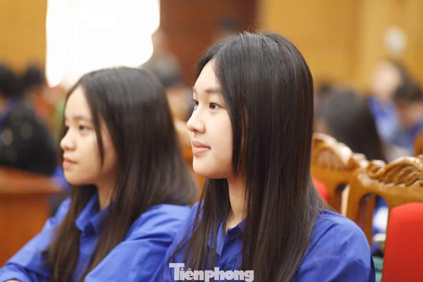 Đoàn viên tham gia diễn đàn. Ảnh: Nguyễn Thắng