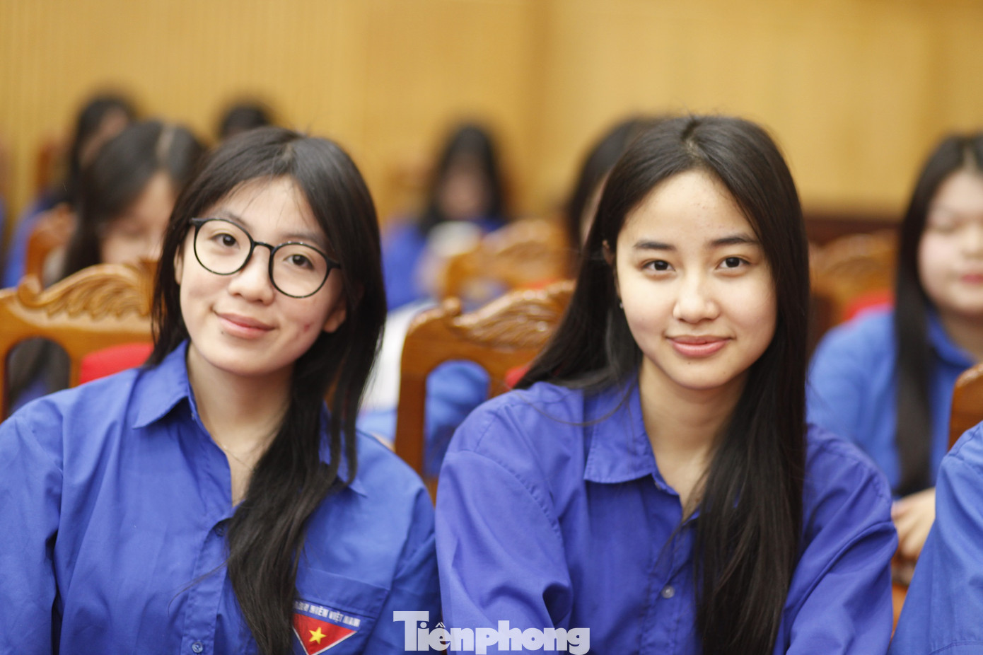 Đoàn viên tham gia diễn đàn. Ảnh: Nguyễn Thắng