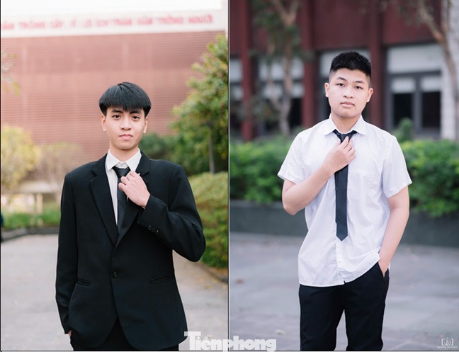 Vũ Minh Đức (bên trái) và Nguyễn Đức Minh là thủ khoa đợt 1 và 2 kỳ thi đánh giá tư duy của Đại học Bách khoa Hà Nội. Vũ Minh Đức (bên trái) và Nguyễn Đức Minh là thủ khoa đợt 1 và 2 kỳ thi đánh giá tư duy của Đại học Bách khoa Hà Nội.