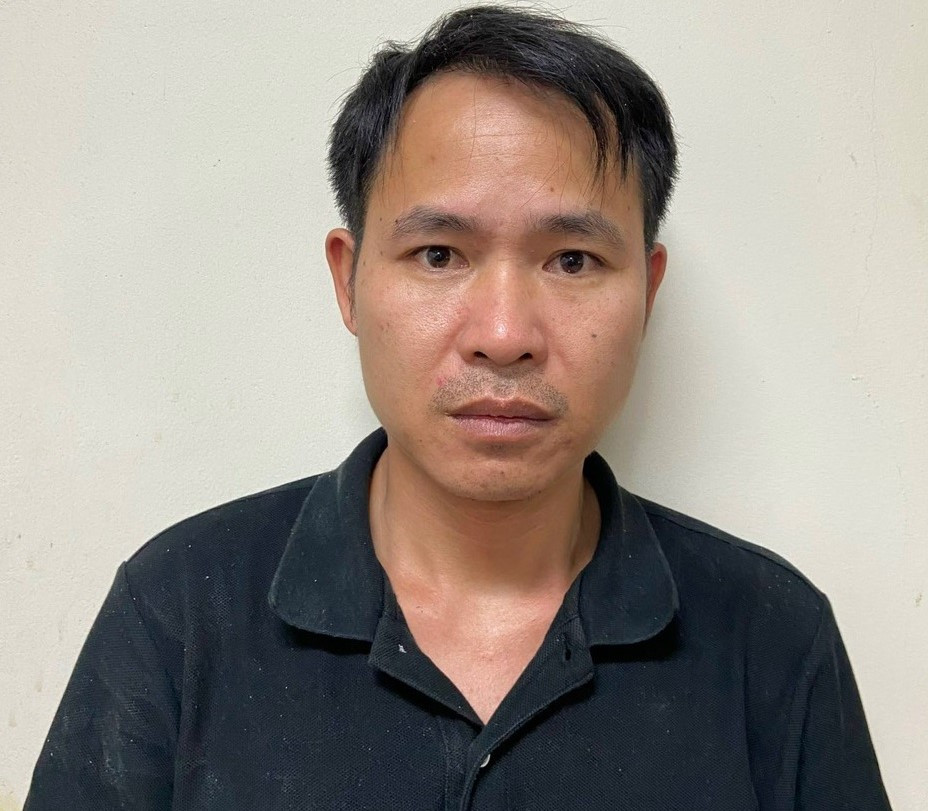 Đối tượng Dũng tại Cơ quan Công an. Đối tượng Dũng tại Cơ quan Công an.