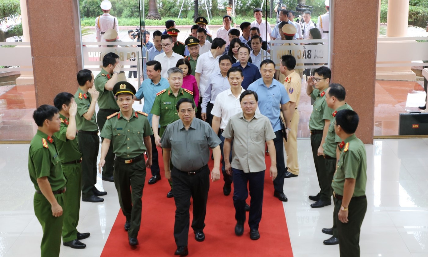 Thủ tướng Phạm Minh Chính tham dự hội nghị sơ kết tỉnh an toàn giao thông tại Bắc Ninh.