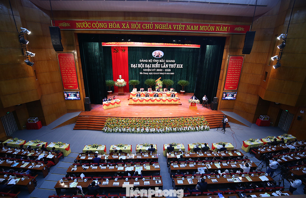 Tỉnh ủy Bắc Giang chuẩn bị công tác Đại hội Đảng các cấp trong tỉnh. Ảnh: Nguyễn Thắng