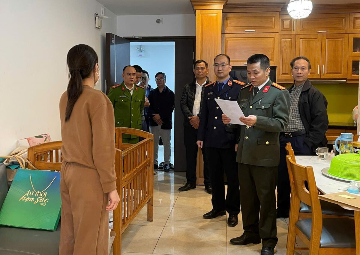 Cơ quan Công an tiến hành hoạt động tố tụng với bị can.