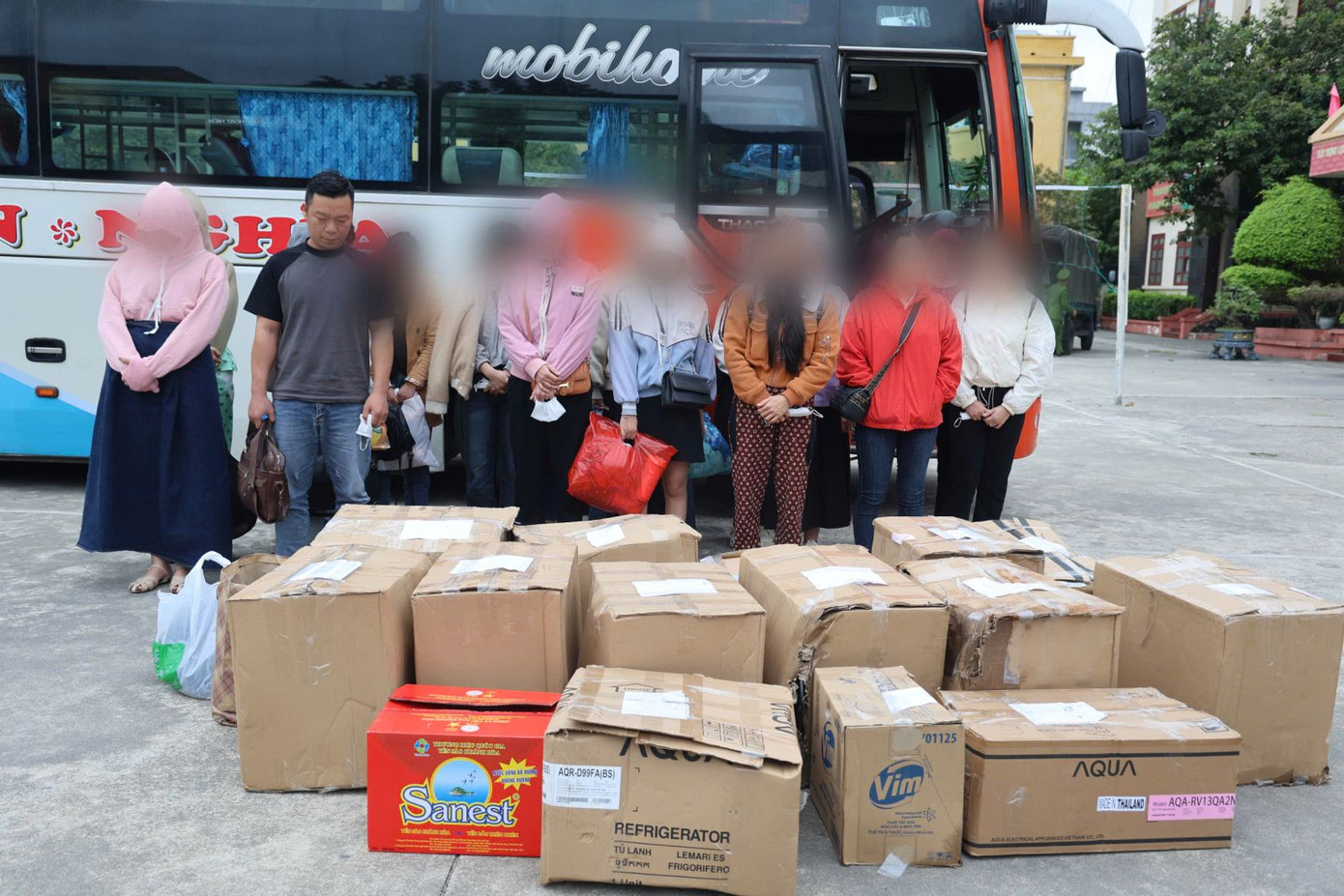 Các đối tượng liên quan vụ án.