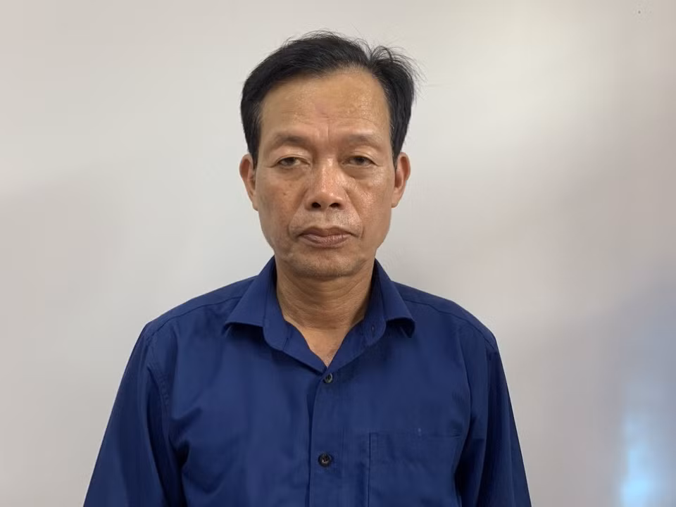 Bị can Chu Quang Thành.