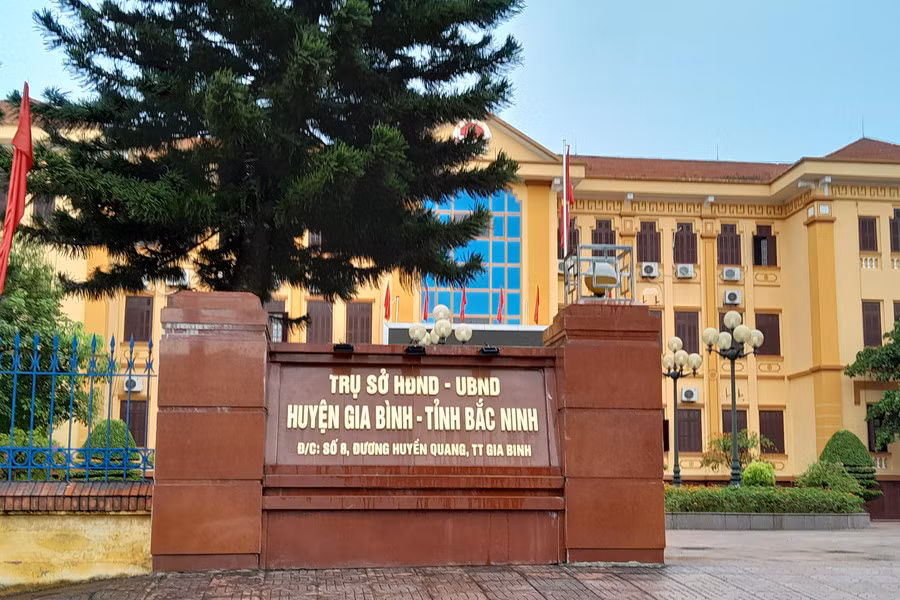 Thanh tra tỉnh Bắc Ninh đã ban hành quyết định thanh tra trách nhiệm Chủ tịch UBND huyện Gia Bình.