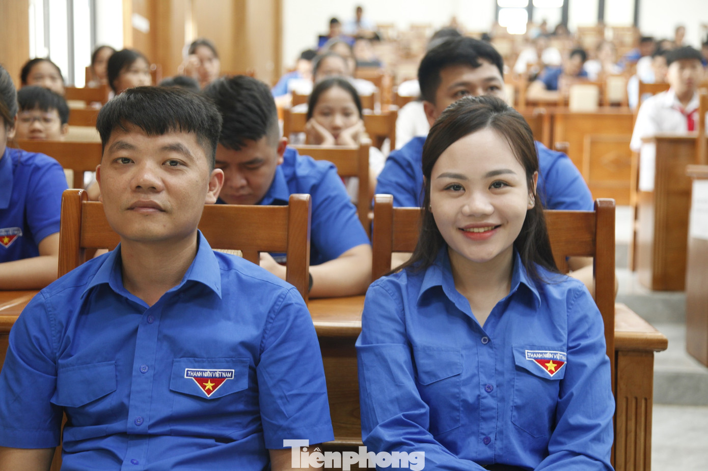 Nhiều đoàn viên tham dự chương trình. Ảnh: Nguyễn Thắng