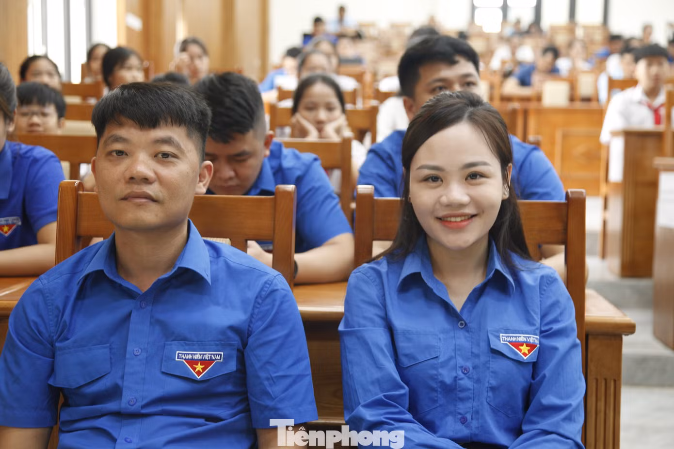 Nhiều đoàn viên tham dự chương trình. Ảnh: Nguyễn Thắng