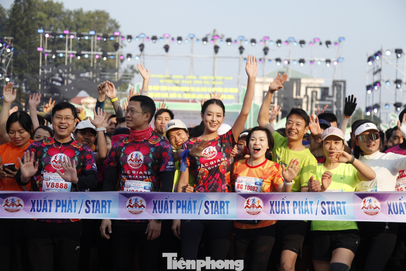 Các vận động viên tham gia giải chạy. Ảnh: Nguyễn Thắng Các vận động viên tham gia giải chạy. Ảnh: Nguyễn Thắng