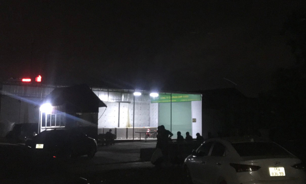 Hiện trường vụ việc.