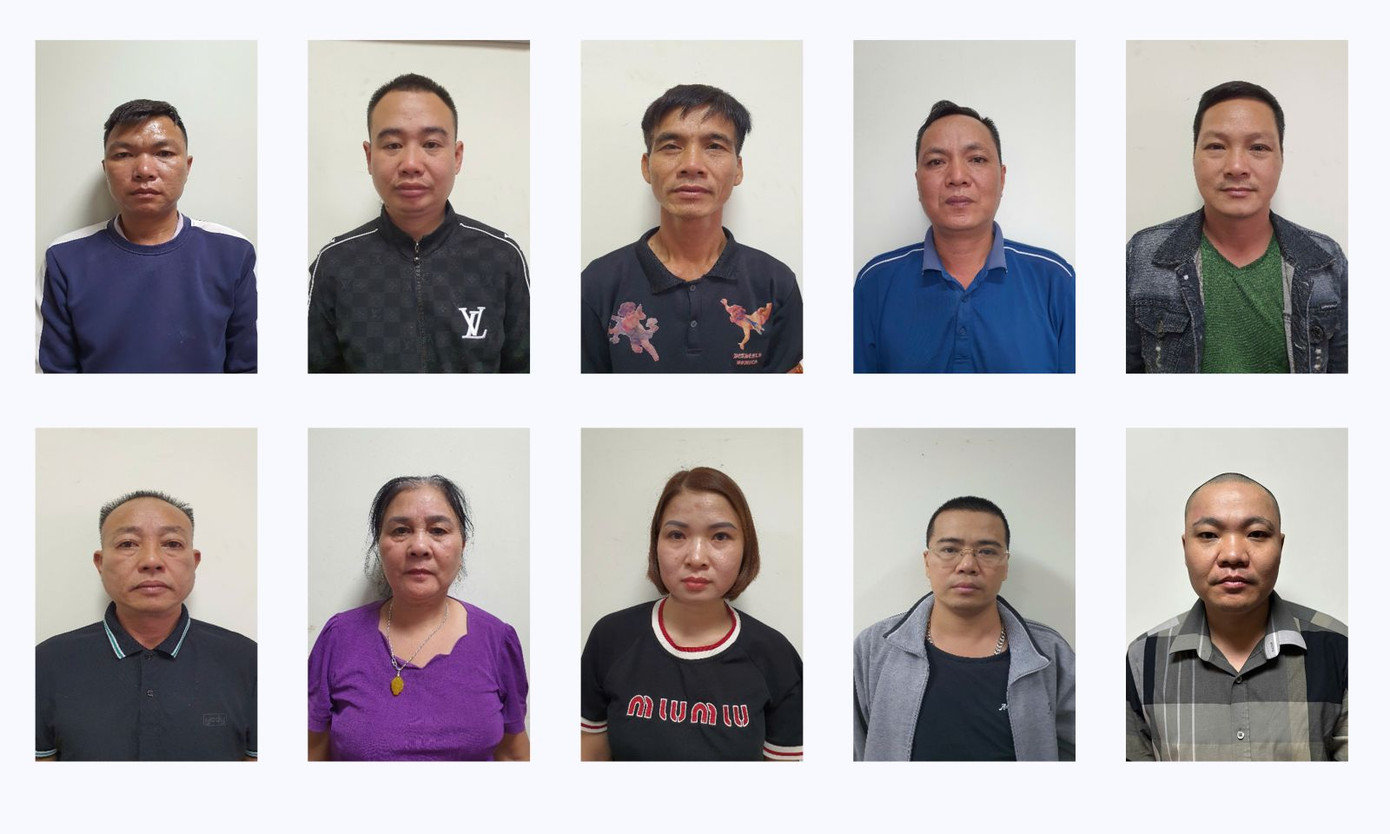 Các đối tượng trong đường dây đánh bạc. Các đối tượng trong đường dây đánh bạc.