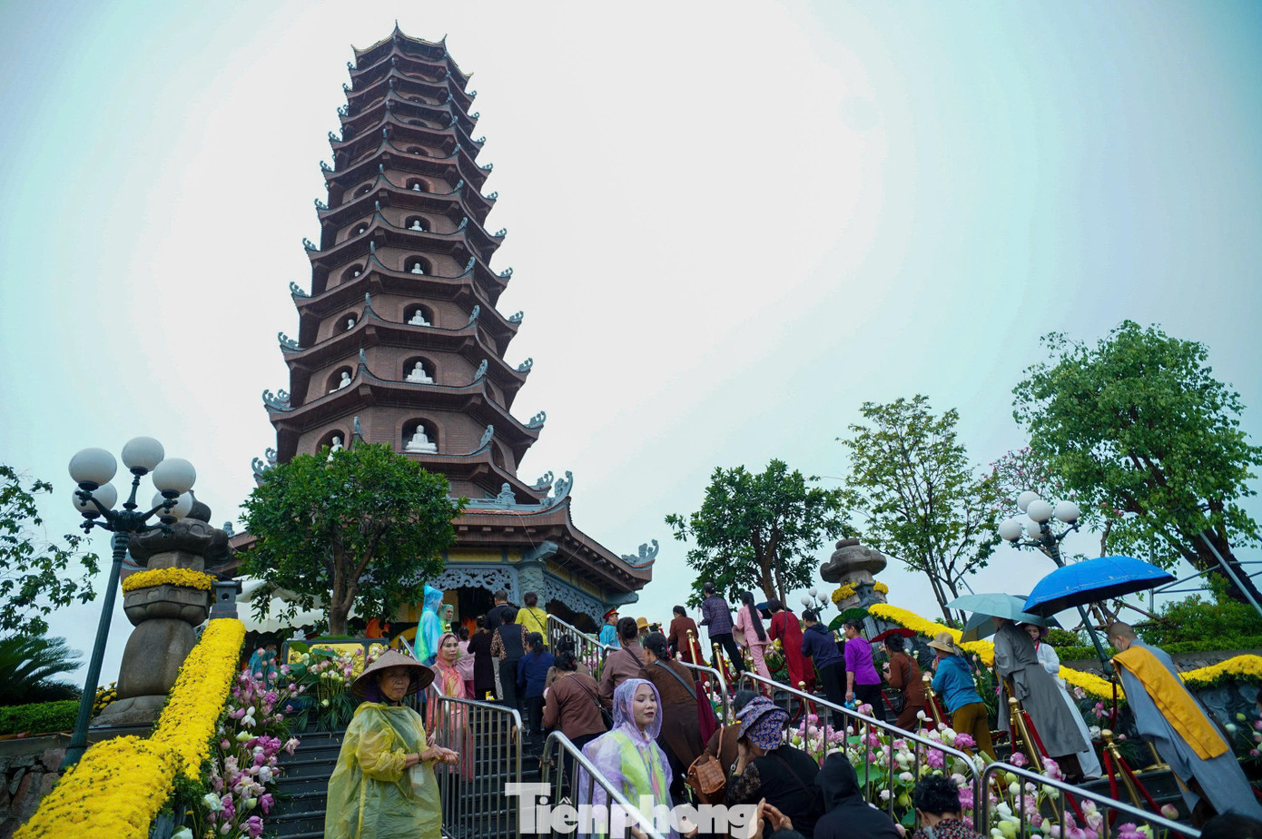Chùa Phúc Sơn - nơi tôn trí xá lợi Phật có tuổi đời khoảng 400 năm.
