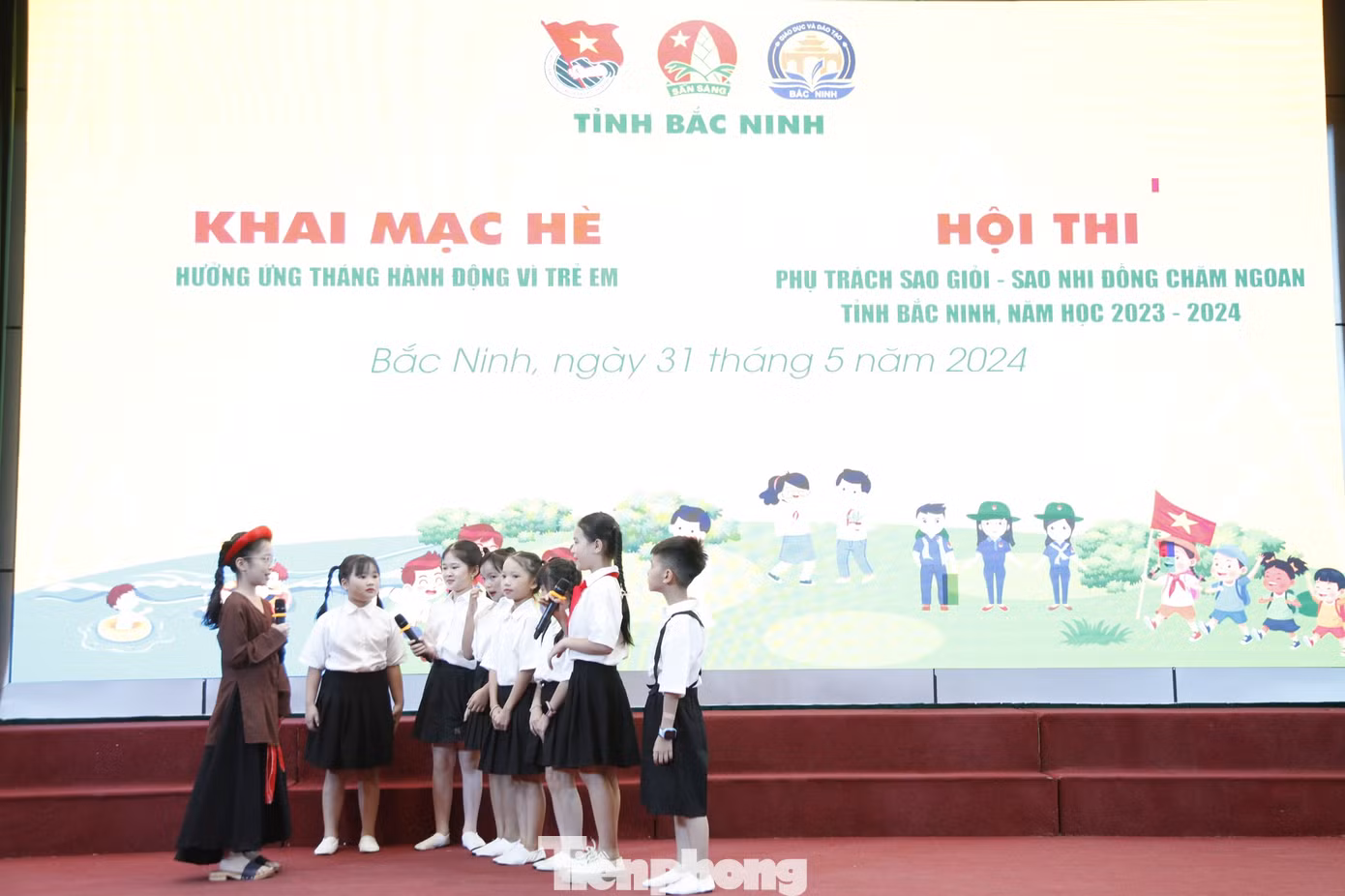Một tiết mục dự thi. Ảnh: Nguyễn Thắng