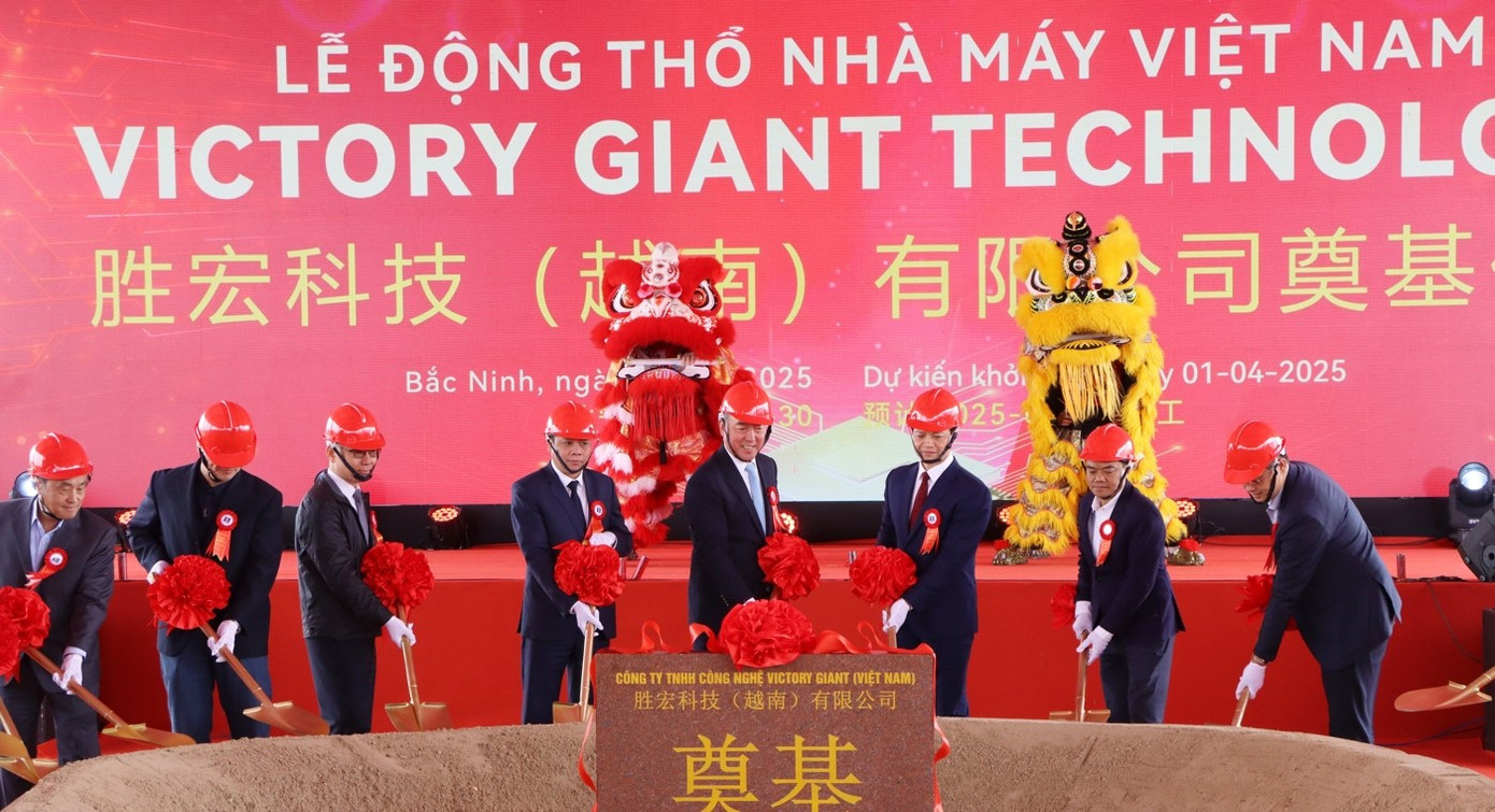 Dự án nhà máy Victory Giant Technology Việt Nam.