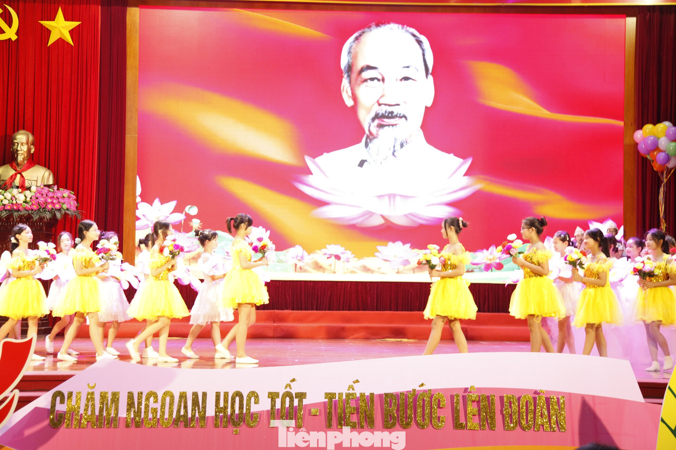 Một tiết mục văn nghệ tại Đại hội. Ảnh: Nguyễn Thắng