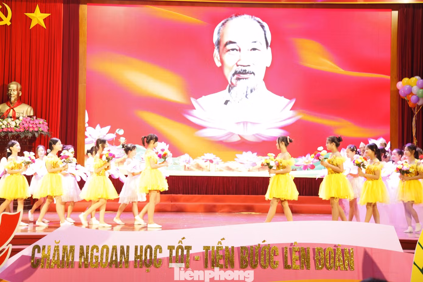 Một tiết mục văn nghệ tại Đại hội. Ảnh: Nguyễn Thắng