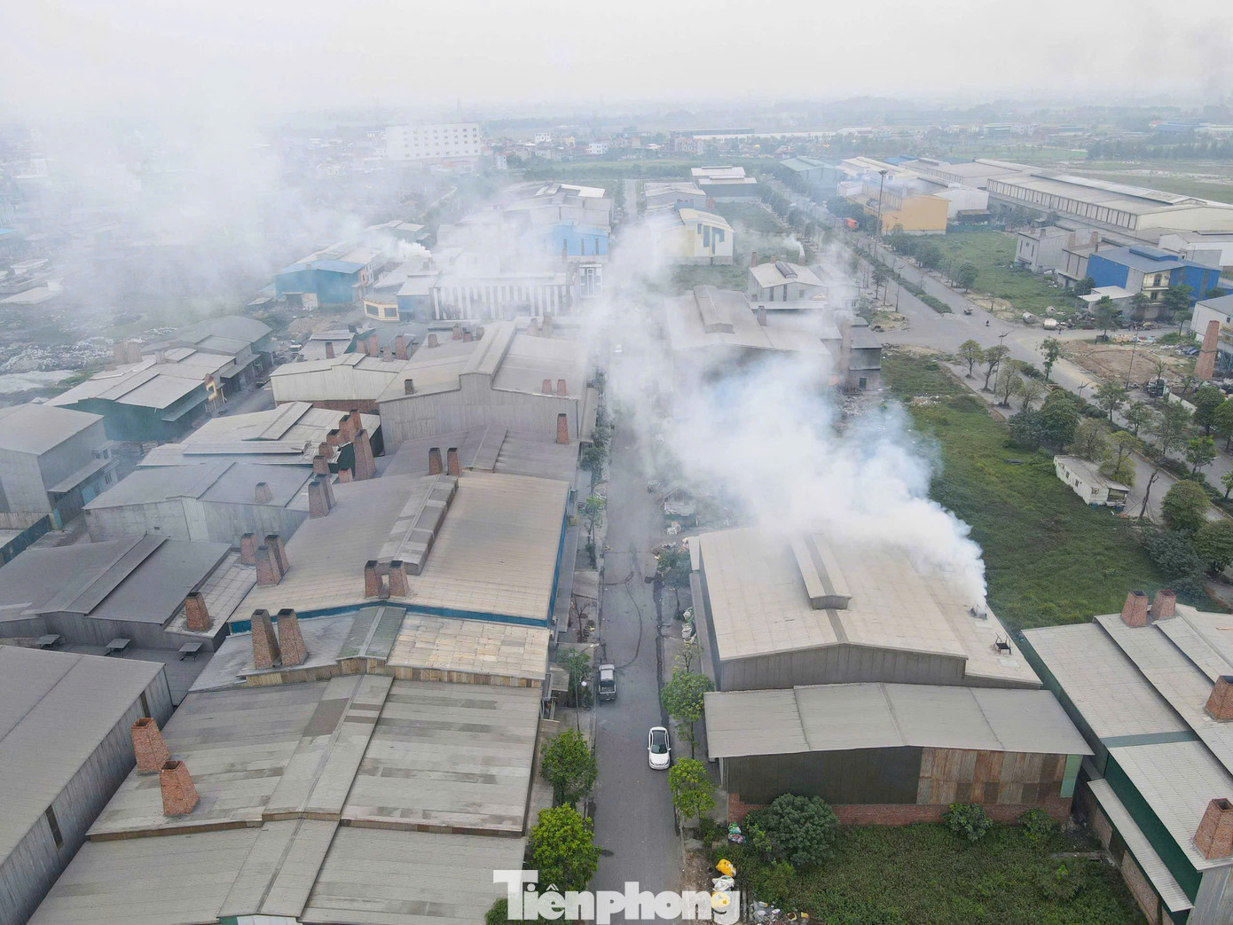 Cụm công nghiệp và làng nghề Mẫn Xá (xã Văn Môn, huyện Yên Phong) từng là điểm đen về ô nhiễm môi trường ở tỉnh Bắc Ninh.