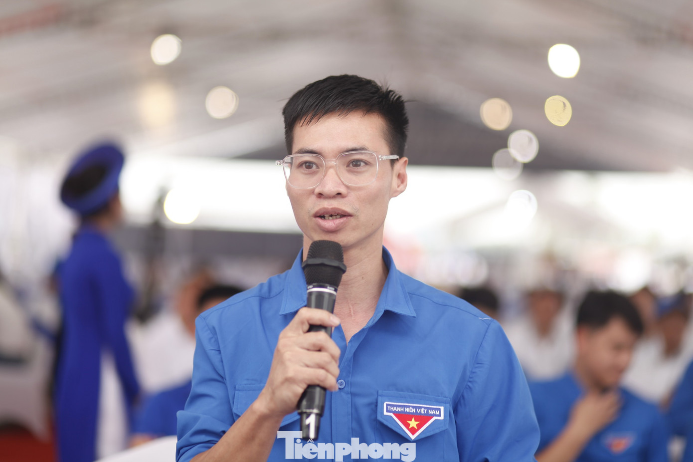 Đoàn viên chia sẻ nguyện vọng về khởi nghiệp tại tọa đàm: Ảnh: Nguyễn Thắng Đoàn viên chia sẻ nguyện vọng về khởi nghiệp tại tọa đàm: Ảnh: Nguyễn Thắng