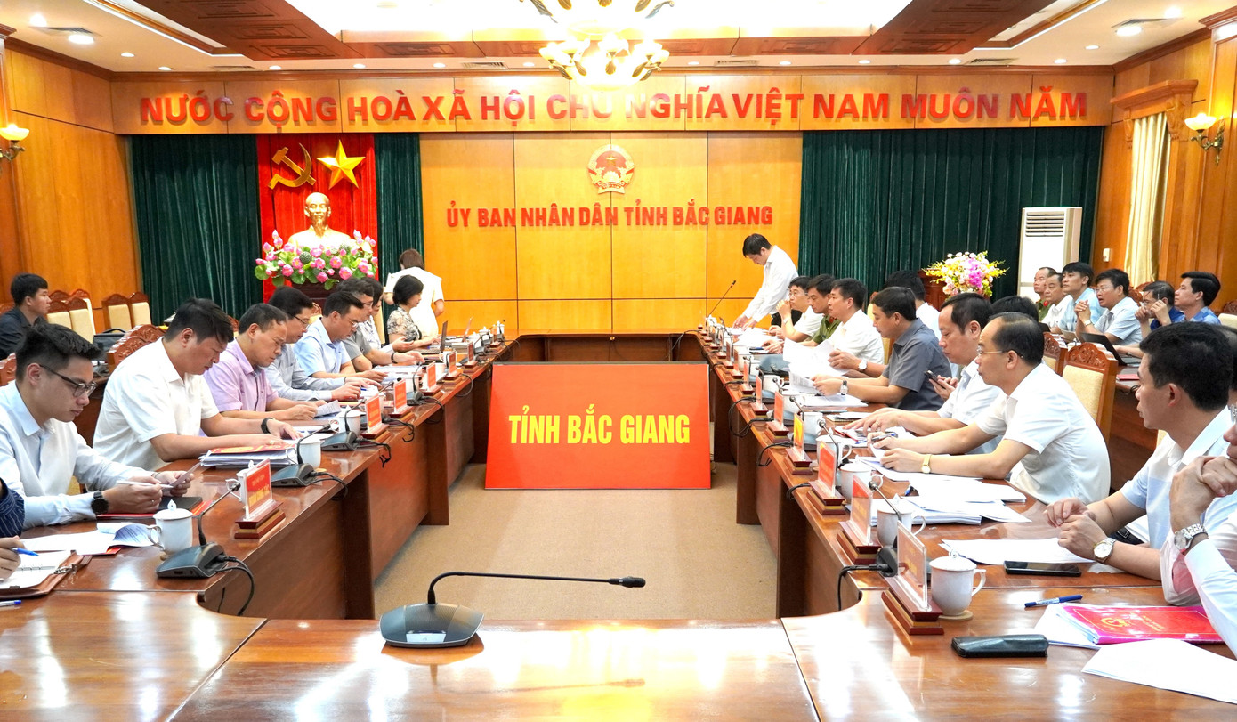 Tổ công tác của Thanh tra Chính phủ làm việc với tỉnh Bắc Giang. Tổ công tác của Thanh tra Chính phủ làm việc với tỉnh Bắc Giang.